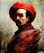 Cristobal Rojas Self portrait oil painting on canvas